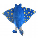 Manta Ray Mascot Costume