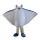 Manta Ray Mascot Costume