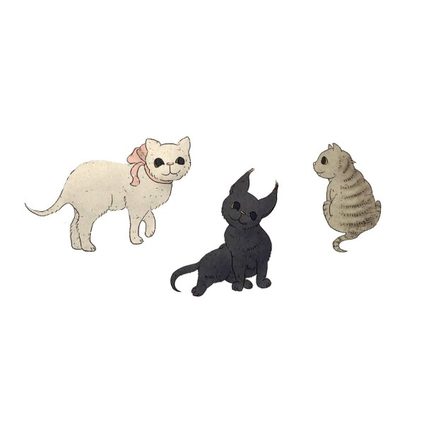 Big Ear Cat Mascot Custom Made