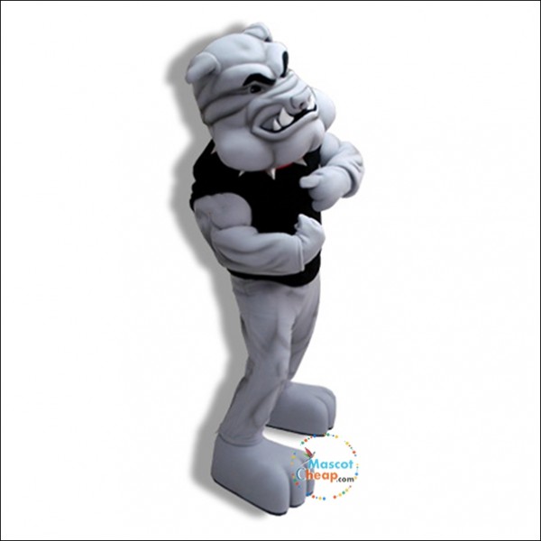 Power Fierce Bulldog Mascot Costume