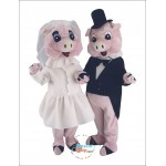 Married Pigs Mascot Costume
