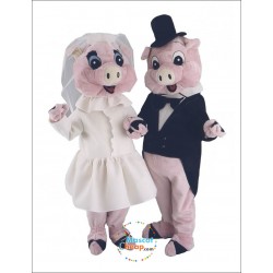 Married Pigs Mascot Costume