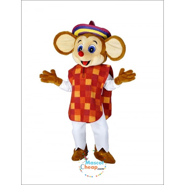 Mouse Mascot Costume Mexican
