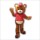 Ambrosoli Bear Mascot Costume