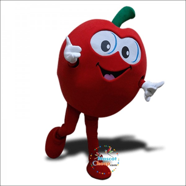 Apple Character Mascot Costume