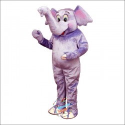 Baby Elephant Mascot Costume
