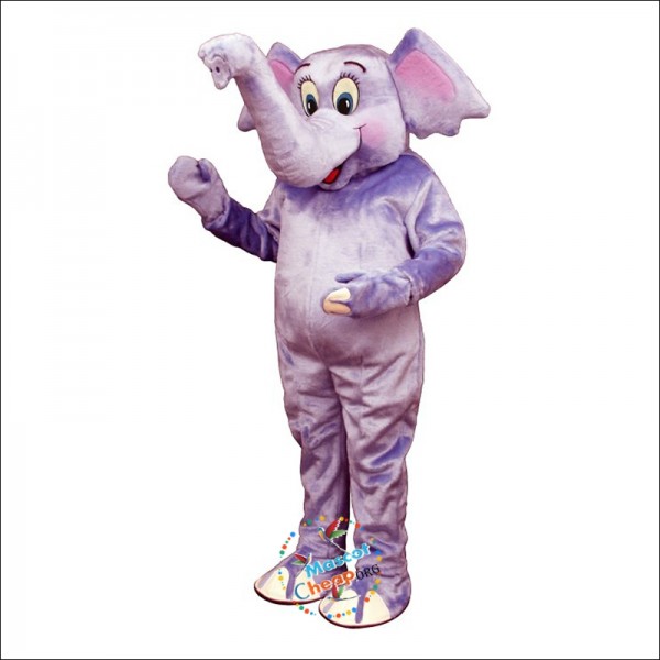 Baby Elephant Mascot Costume