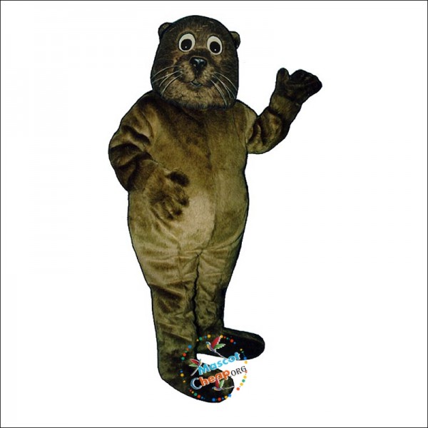 Baby Sea Otter Mascot Costume
