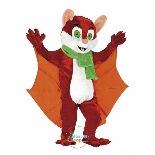 Happy Bat Mascot Costume