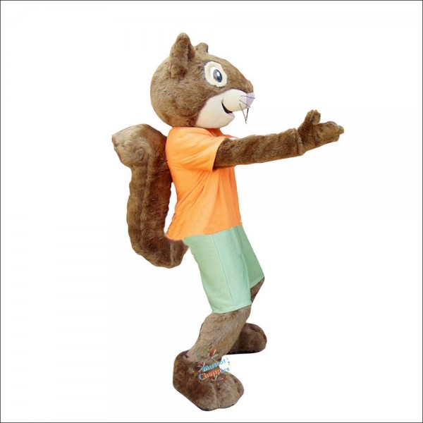 Beach Squirrel Mascot Costume