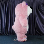 Bear Lotso Plush Pink Inflatable Mascot Costume