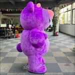 Bear Lotso Purple Inflatable Mascot Costume