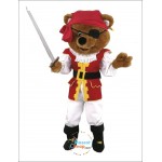 Pirate Cute Bear Mascot Costume