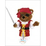 Pirate Cute Bear Mascot Costume