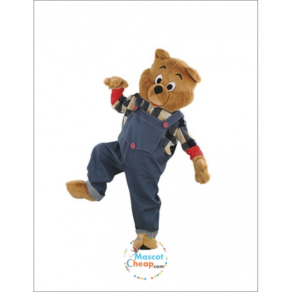 Happy Bear Mascot Costume