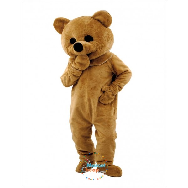 Simple Bear Mascot Costume