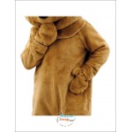 Simple Bear Mascot Costume