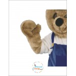 Cute Bear Mascot Costume circus