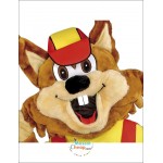 Beaver Mascot Costume High Quality