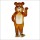 Belly Bear Mascot Costume