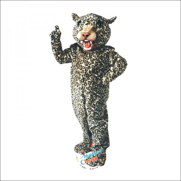 Big Cat Leopard Mascot Costume