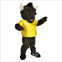 Handsome College Bison Mascot Costume