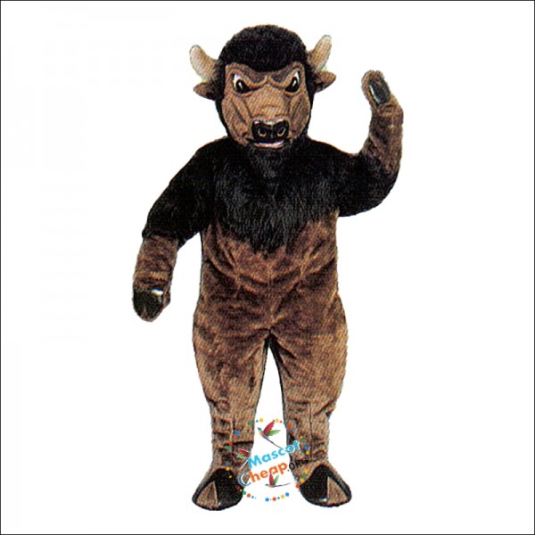 Bison Mascot Costume