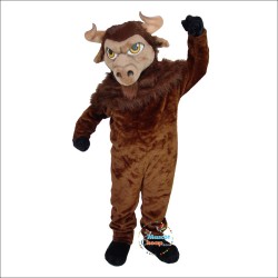 Bison Mascot Costume
