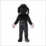 Black Dog Mascot Costume