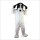 Black and White Dog Cartoon Mascot Costume