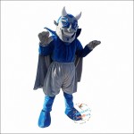Blue Devils Cartoon Mascot Costume