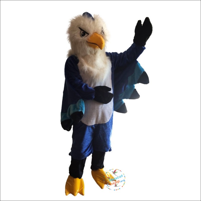 Golden Eagle Mascot Costume