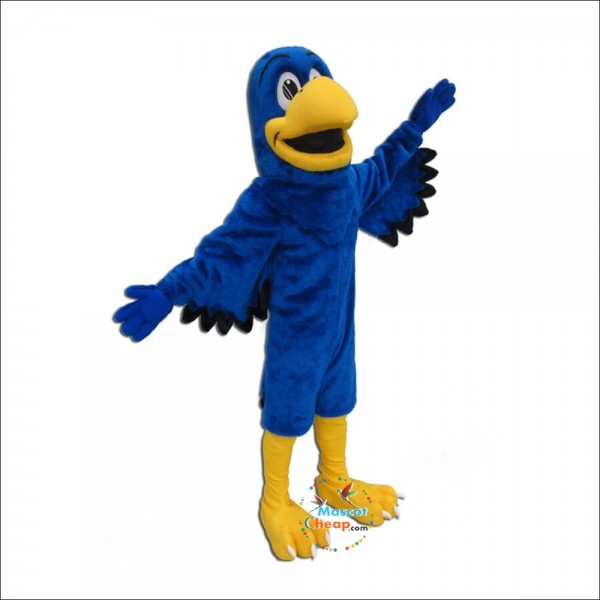 Blue Falcon Mascot Costume