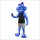 Blue Frog Mascot Costume