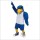 Blue Handsome Falcon Mascot Costume
