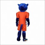 Blue Panther Mascot Costume