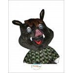 Happy Boar Mascot Costume