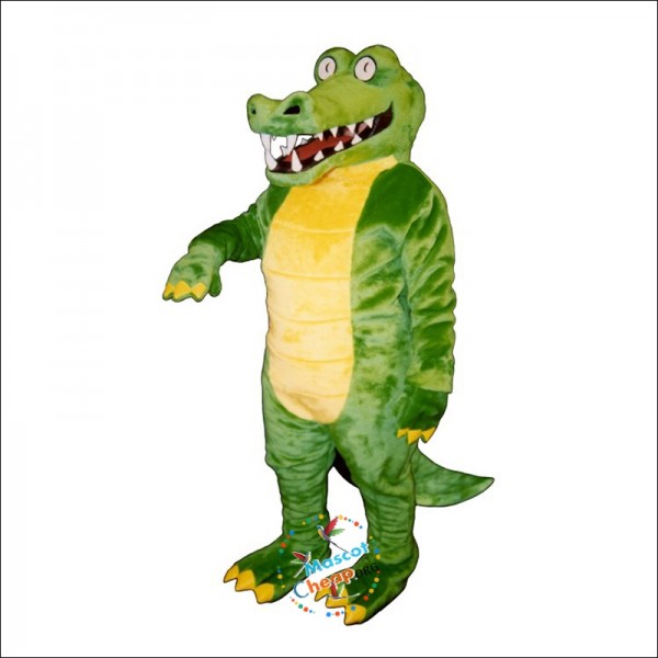Brawny Gator Mascot Costume