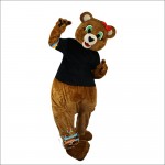 Brown Bear Mascot Costume