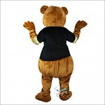 Brown Bear Mascot Costume