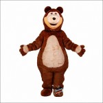 Brown Bear Mascot Costume