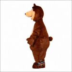Brown Bear Mascot Costume