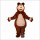 Brown Bear Mascot Costume