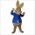 Brown Rabbit Bunny Cartoon Mascot Costume