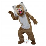 Brown Wildcat Stray Cat Hare Racoon Cartoon Mascot Costume