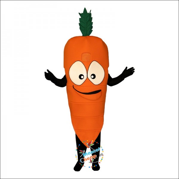 Bug Eyed Carrot (Bodysuit not included) Mascot Costume