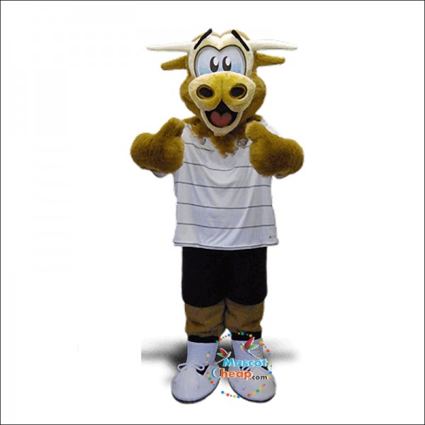 Bull Character Mascot Costume