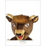 Bull Mascot Costumee Free Shipping