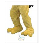 Cute Happy Bulldog Mascot Costume