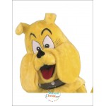Cute Happy Bulldog Mascot Costume